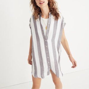 Madewell Maywood Stripe Shirtdress